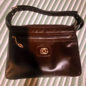 Rare Vintage Napa Vaca Argentina Cognac Leather Bag